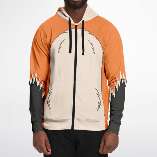 Fox Zip-Up Hoodie
