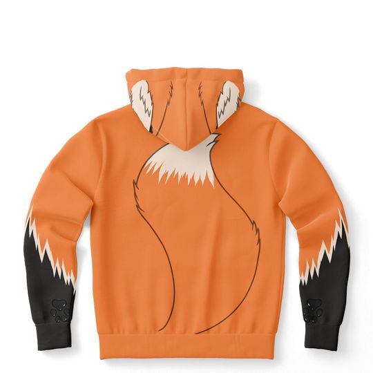 Orange Fox Hoodie