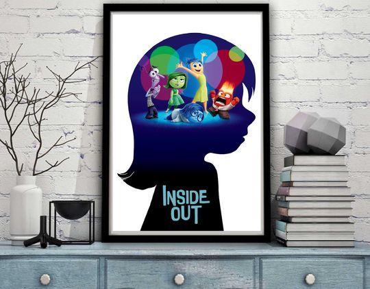 Inside Out | artwork | alternative | Adventure | Animation |Art |Original | Wall Decor | Gift | Alternative | Poster