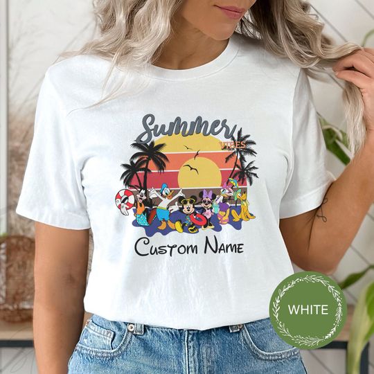 Disney Summer Vacation Shirt, Custom Disney Shirt