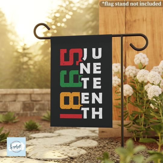 Juneteenth Flag, Juneteenth Decor, Juneteenth Gift, Black Independence Day Flag, African American Home Decor