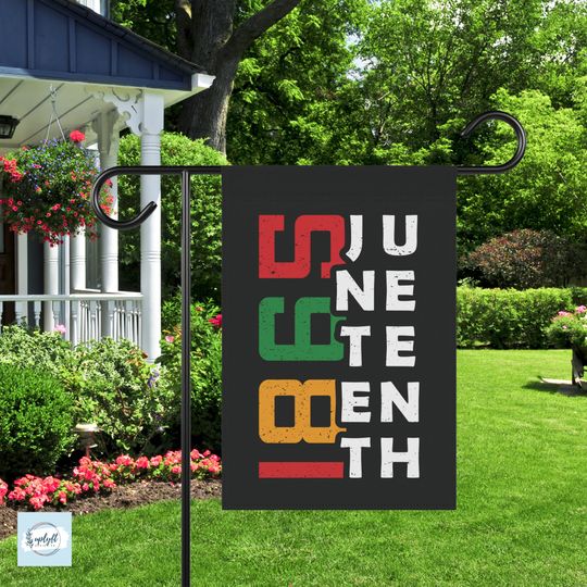 Juneteenth Flag, Juneteenth Decor, Juneteenth Gift, Black Independence Day Flag, African American Home Decor