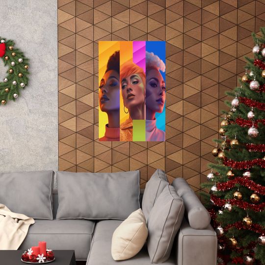 Museum-Grade Fine Art Premium Matte Vertical Poster