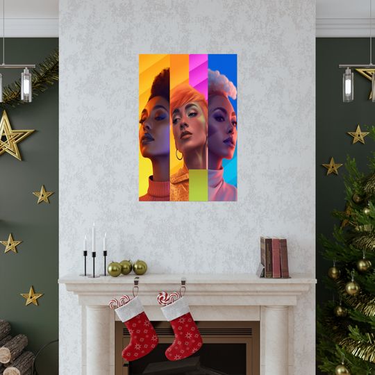 Museum-Grade Fine Art Premium Matte Vertical Poster