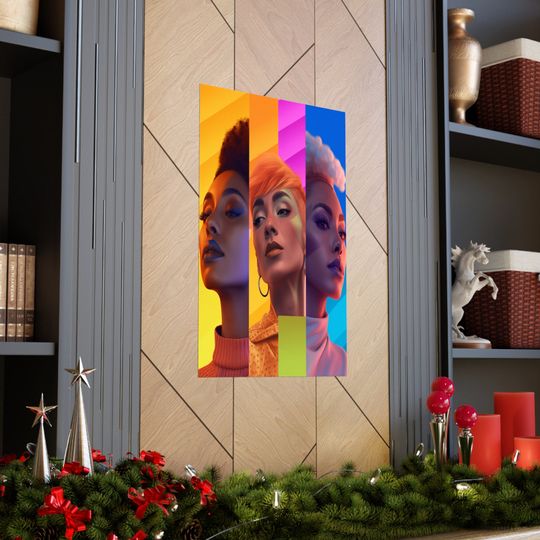 Museum-Grade Fine Art Premium Matte Vertical Poster