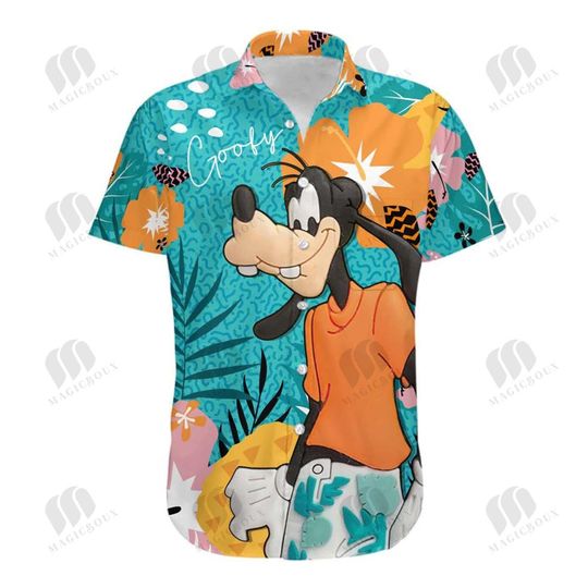 Goofy Retro Disney Hawaiian Shirt
