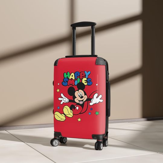 Disney Suitcase, Mickey Mouse Travel Luggage
