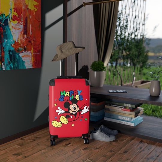 Disney Suitcase, Mickey Mouse Travel Luggage