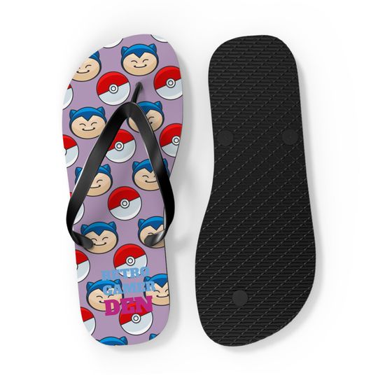 Packet monster Flip Flops