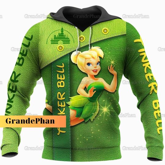 Disney Tinker Bell Hoodie, Tinkerbell 1953 Neverland Shirt, Disney Vacation Shirt