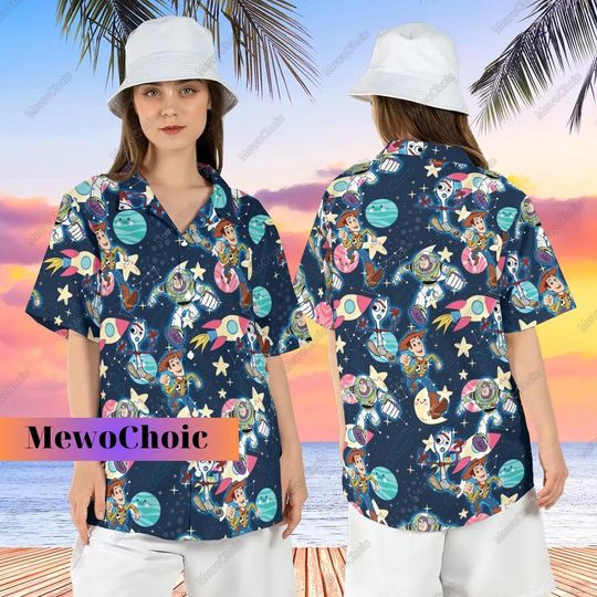 Buzz Lightyear Astro Blaster Shirt, Woody Shirt