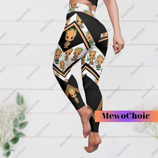 I Am Groot Hoodie Legging, Cute Groot Starwars