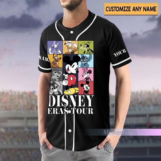 Disneyland Eras Tour Baseball Jersey