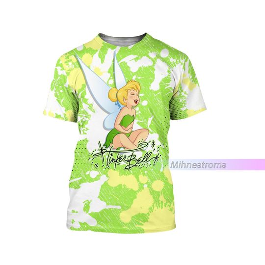 Tinker Bell Shirt, Tinker Bell 3D Shirt