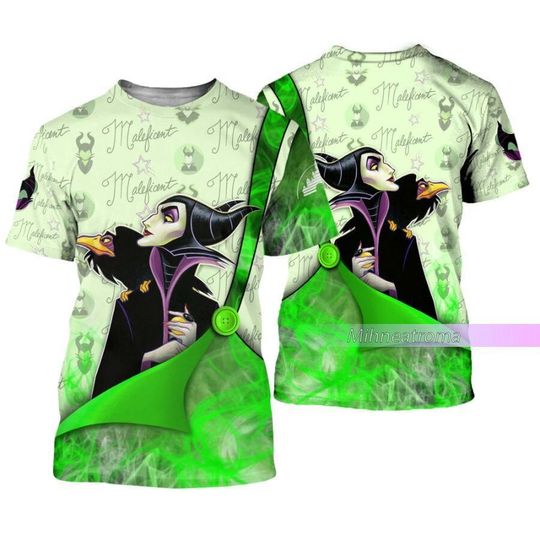 Maleficent Shirt, Maleficent T-Shirt, Maleficent 3D Shirt