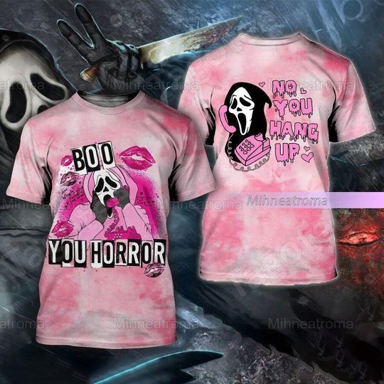 Ghostface No You Hang Up 3D Hoodie