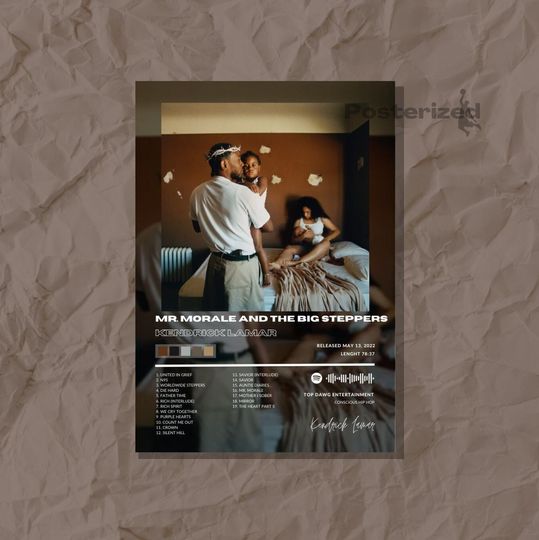 Kendrick Lamar - Mr. Morale and Big Steppers - Poster