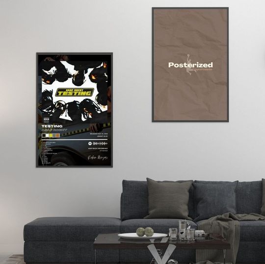 ASAP Rocky - Testing - Poster