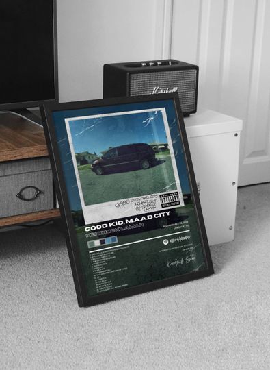 Kendrick Lamar - good kid, maad city - Poster