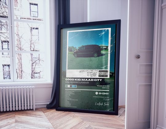 Kendrick Lamar - good kid, maad city - Poster