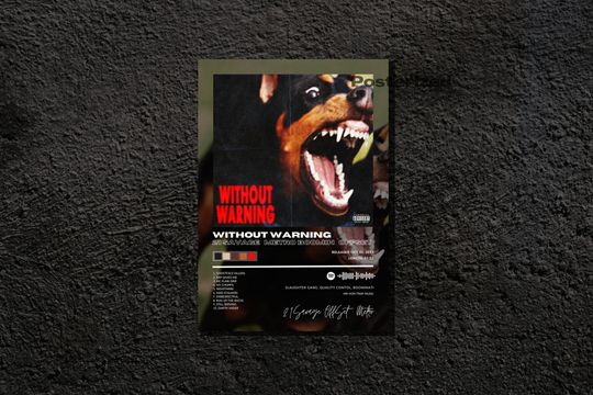 Metro Boomin - Without Warning - 21 Savage - Poster