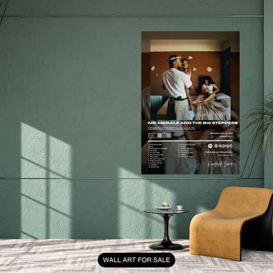 Kendrick Lamar - Mr. Morale and Big Steppers - Poster