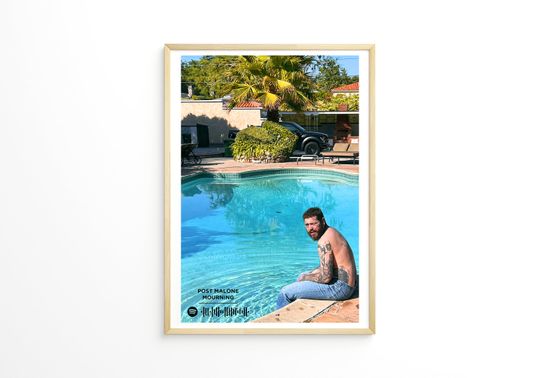 Post Malone - Mourning Album Poster
