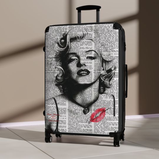 Marilyn Monroe Travel Suitcase