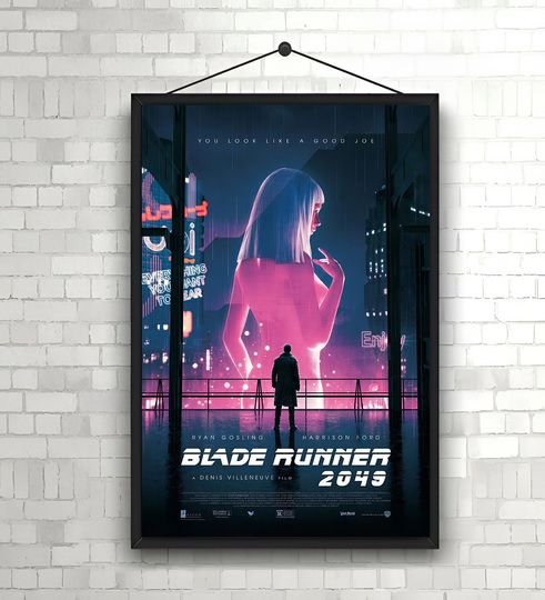 Blade Runner 2049 Movie Poster High Quality Print Photo Wall Art Canvas Cloth Poster