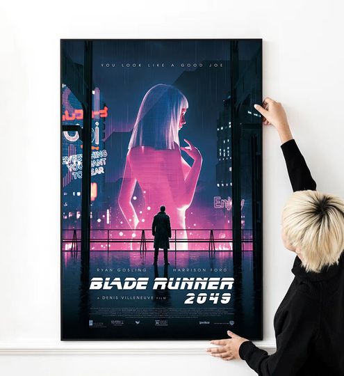 Blade Runner 2049 Movie Poster High Quality Print Photo Wall Art Canvas Cloth Poster