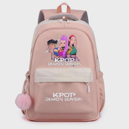 K-Pop KPop Demon Hunters Huntrix Backpack for Girls