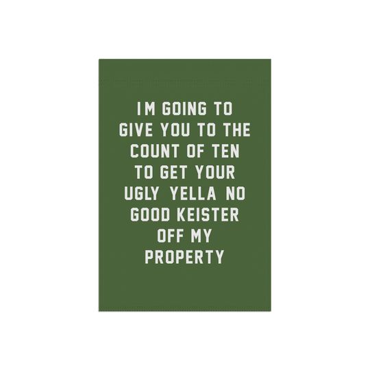 Evergreen Delight -Home Alone Holiday Flag - Multiple Sizes