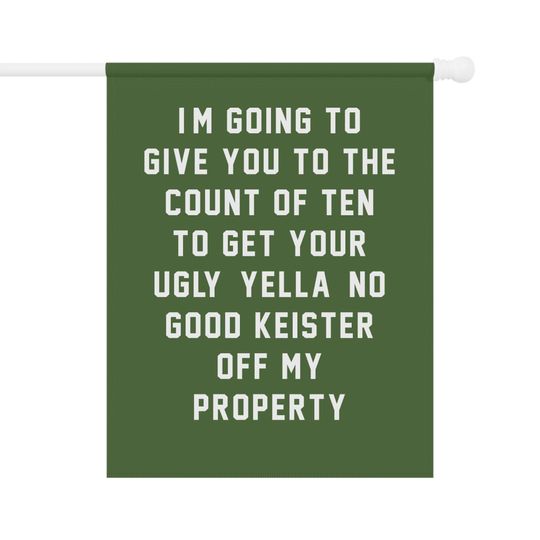 Evergreen Delight -Home Alone Holiday Flag - Multiple Sizes