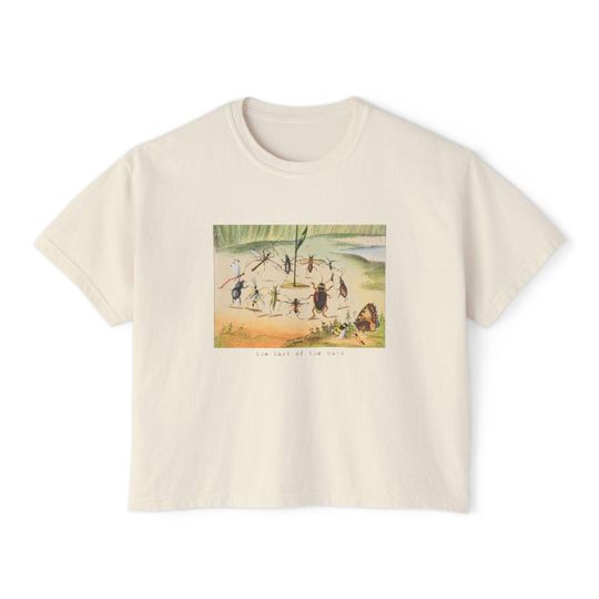 The Last Of The Bugs Women's Boxy Tee - Cropped T-Shirt