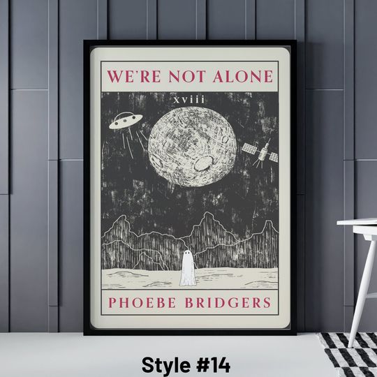 Phoebe Bridgers Punisher Poster, 6 Different Phoebe Bridgers Posters
