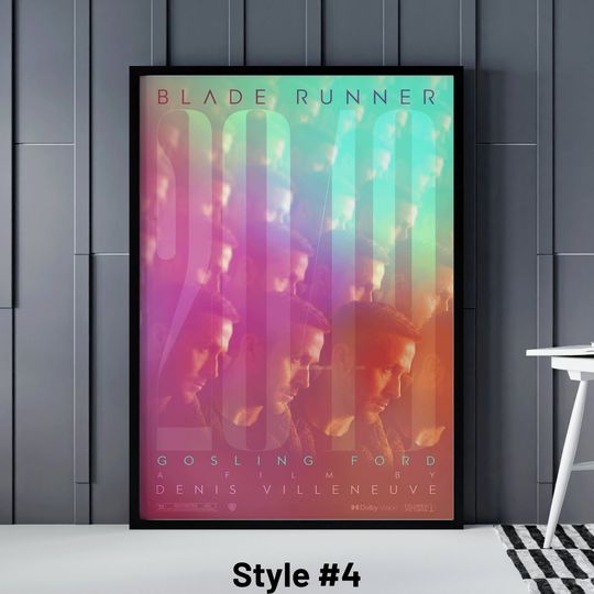 Blade Runner 2049 Poster, 6 Different Blade Runner 2049 Posters