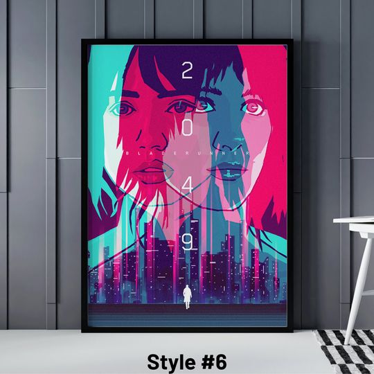 Blade Runner 2049 Poster, 6 Different Blade Runner 2049 Posters