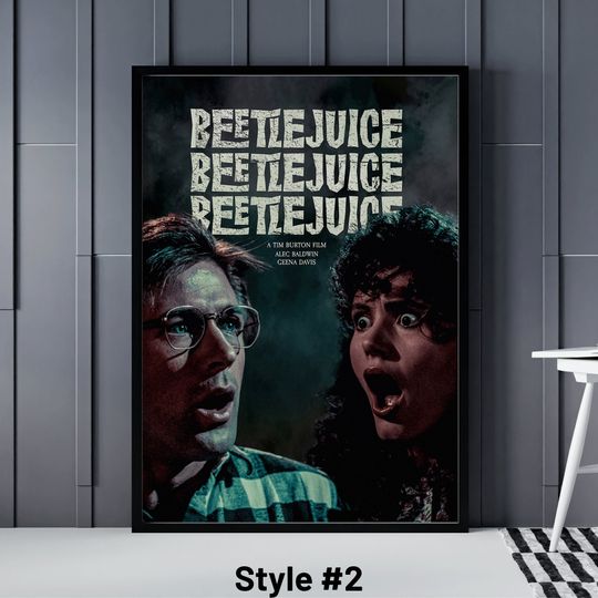 Beetlejuice Poster, 7 Different Beetlejuice Posters, Beetlejuice Movie