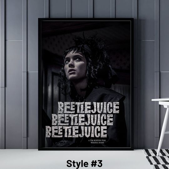 Beetlejuice Poster, 7 Different Beetlejuice Posters, Beetlejuice Movie