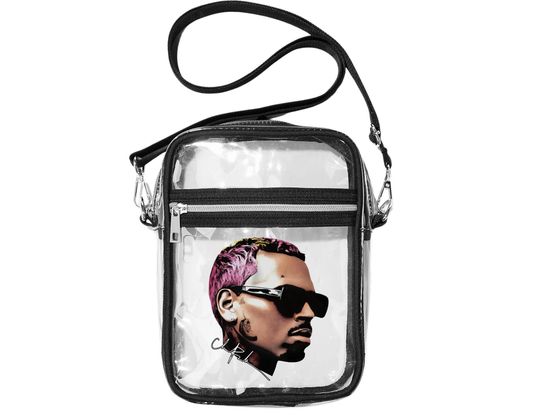 Breezy Bowl Clear Stadium Crossbody Bag for Concerts and Events