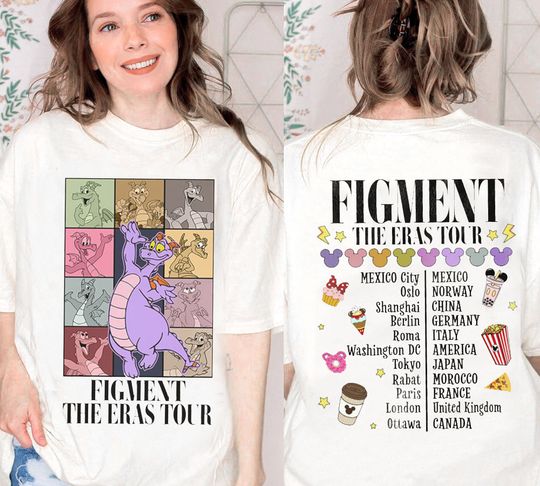 Figment Epcot Shirt,Figment Est 1983 Shirt