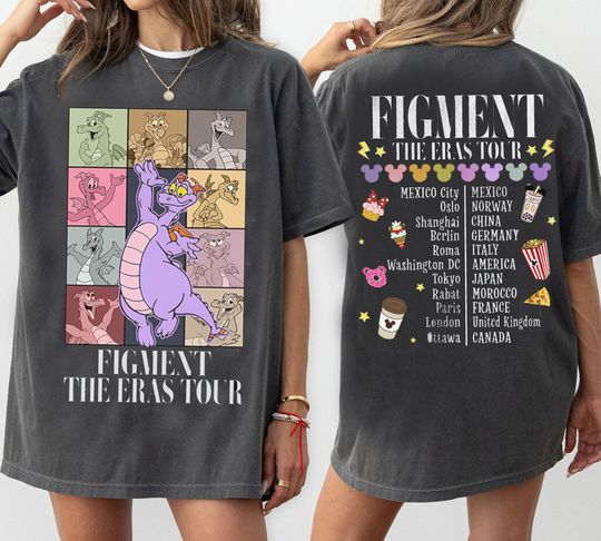 Figment Epcot Shirt,Figment Est 1983 Shirt