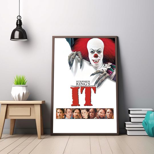 IT Poster, Pennywise Poster, Wall Decor