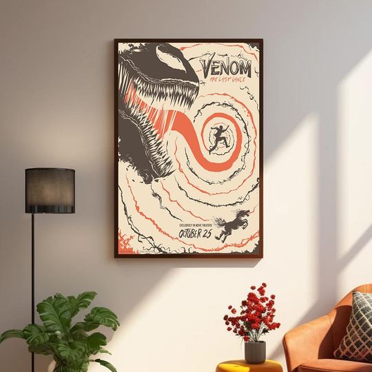 Venom The Last Dance Poster, Venom (2024) Movie Poster