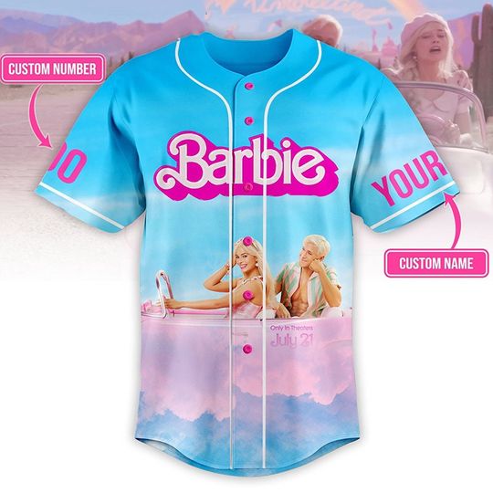Barbie Baseball Jersey