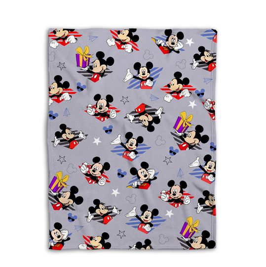 Mickey Vintage Disney Throw Blanket