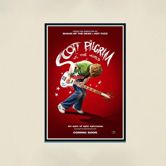 Scott Pilgrim vs. the World Now Movie Poster