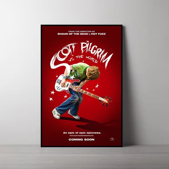 Scott Pilgrim vs. the World Now Movie Poster