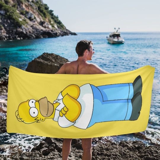 Simpsons Beach Towel