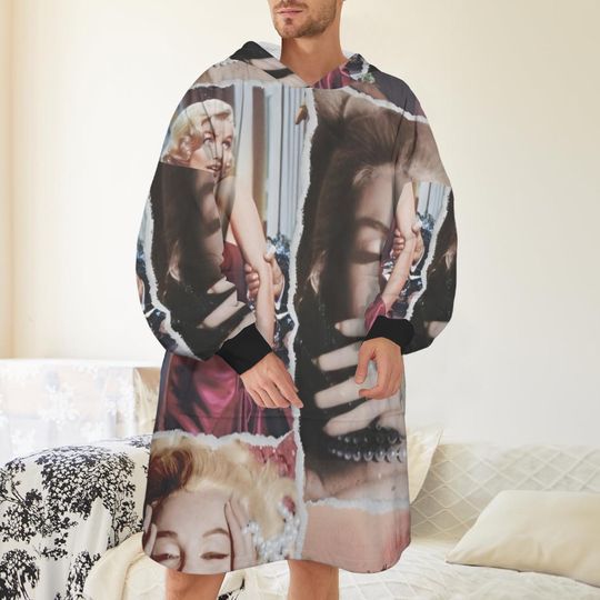 Marilyn Monroe Hoodie Blanket
